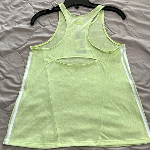 Brand new Adidas womens tank size S color Frye/white - Picture 4 of 4